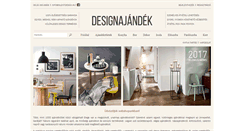 Desktop Screenshot of designajandek.hu